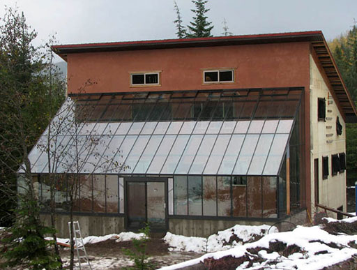 Caped Code lean-to 16x40 glass