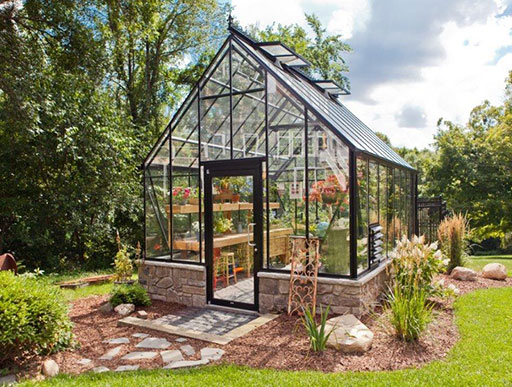 Cape Cod greenhouse